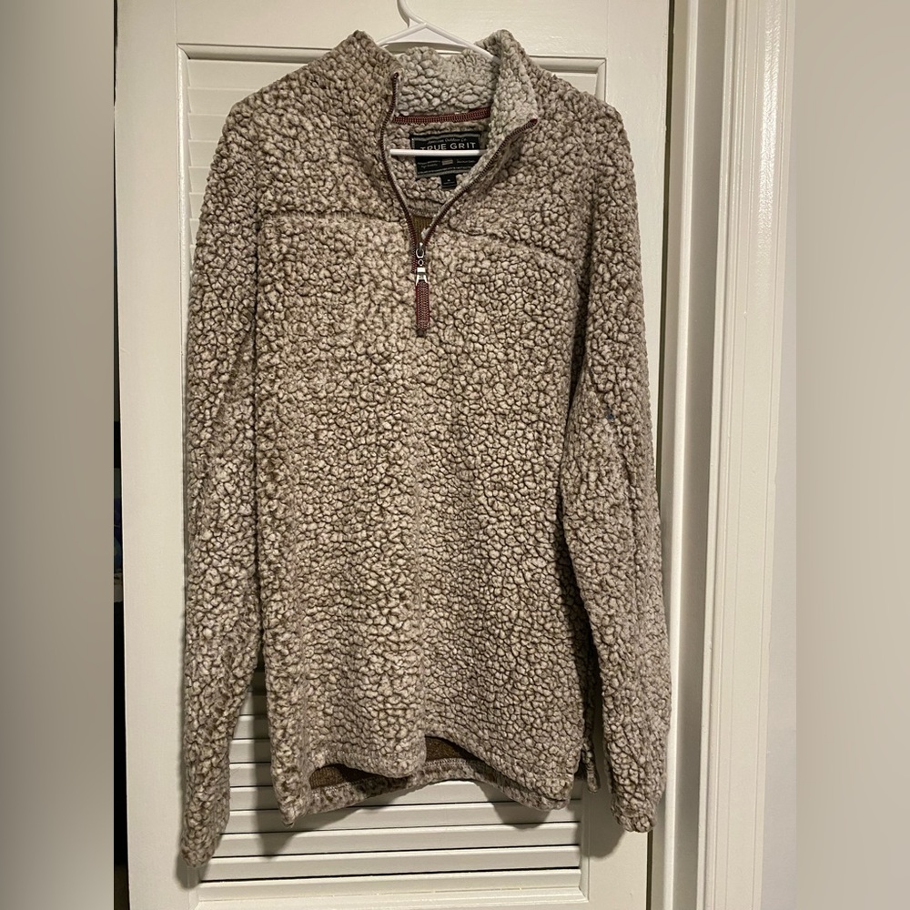 True Grit Unisex Frosty Tipped Pullover Jacket